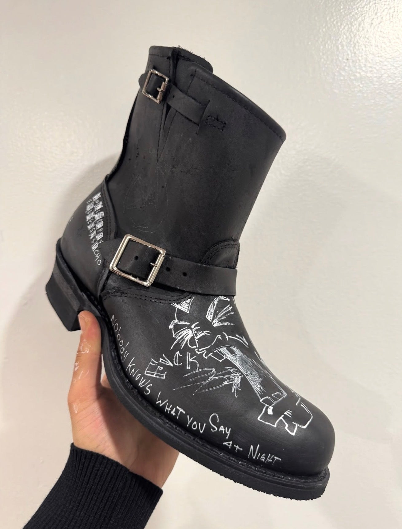 Hand-Drawn Boots