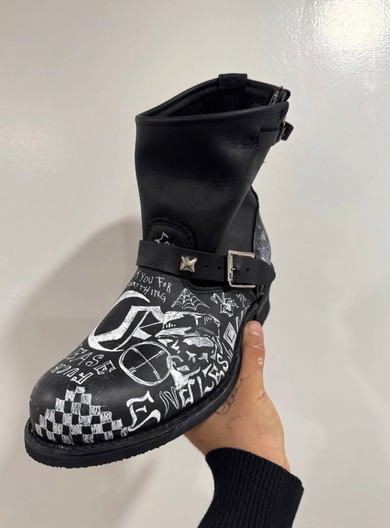 Hand-Drawn Boots