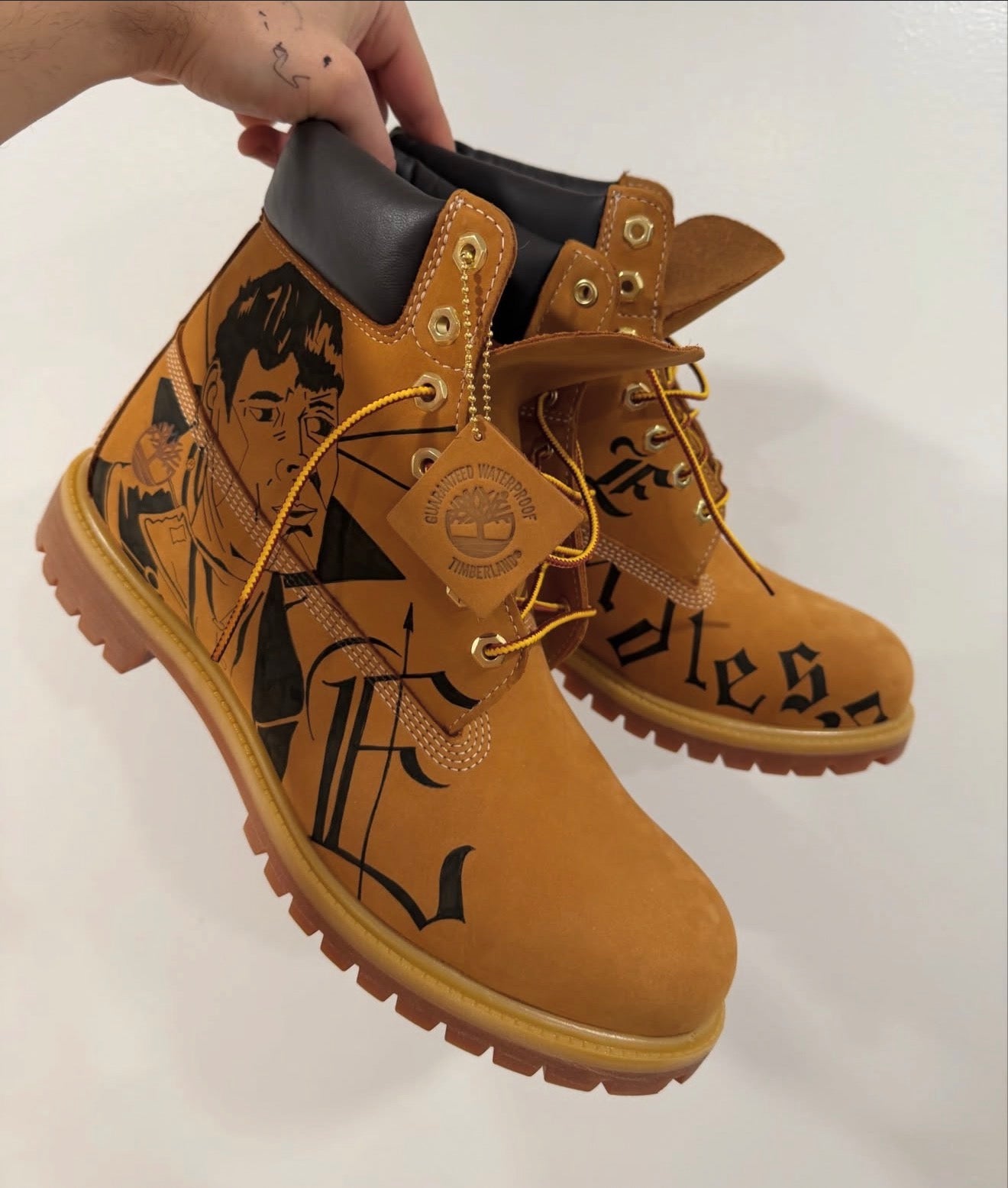 Hand-Drawn Timberlands